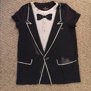 Kate spade tuxedo T-shirt